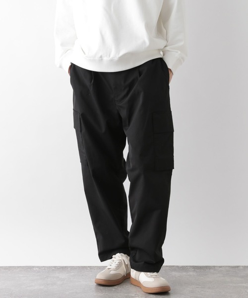 GLOBAL WORK（グローバルワーク）の「クリーンストレッチカーゴパンツ/115880（カーゴパンツ・メンズ・カーキ/ブラック・MEDIUM/LARGE/X-SMALL/SMALL）」の19枚目の写真