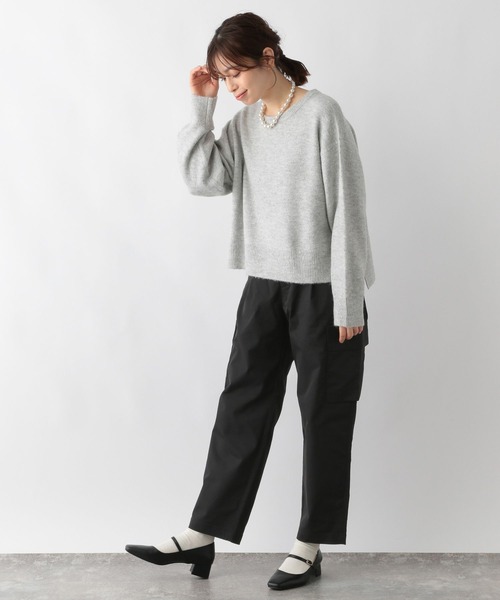 GLOBAL WORK（グローバルワーク）の「クリーンストレッチカーゴパンツ/115880（カーゴパンツ・メンズ・カーキ/ブラック・MEDIUM/LARGE/X-SMALL/SMALL）」の12枚目の写真