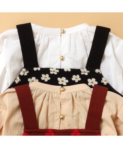 セール】【リンク・2Pセット】ジャガードビスチェ＆ロンT（T