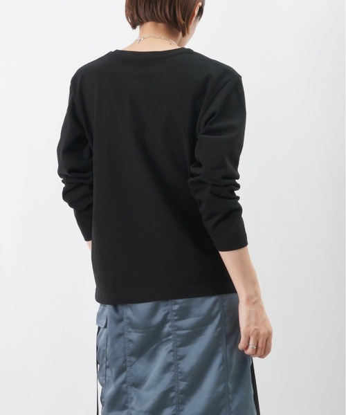 LUCA/LADY LUCK LUCA(ルカ/レディラックルカ)の「LC/LLL 転写プリントロングスリーブカットソー / フォトプリントロンTee(Tシャツ/カットソー・レディース・ブラック/オフホワイト/チャコールグレー・FREE)」の19枚目の写真