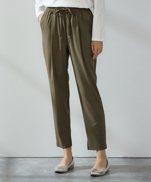 TOGO 商品ページ タックテーパードパンツ LE SOUK HOLIDAY｜クロスプラス公式通販