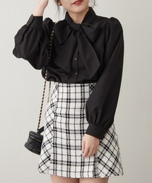 【WEB限定】リボンタイブラウス
