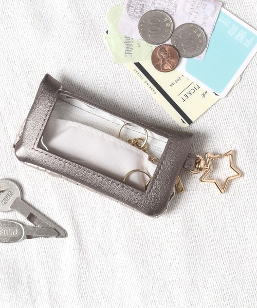 ニュアンスバイカラー/くしゅくしゅ/キーポーチ(キーケース ニュアンスバイカラー/くしゅくしゅ/キーポーチ(キーケース