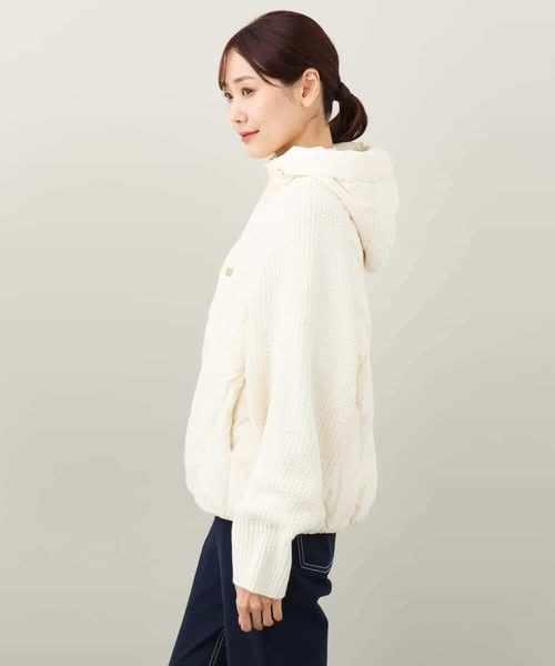 MK MICHEL KLEIN（エムケーミッシェルクラン）の「ニットスリーブ