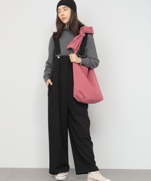 saloon | SALOON(サルーン)/ワイドサロペット【手洗い可】(サロペット/オーバーオール)