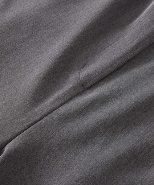 saloon(サルーン)の「SALOON(サルーン)/ワイドサロペット【手洗い可】(サロペット/オーバーオール・レディース・グレー/ブラック・FREE)」の22枚目の写真