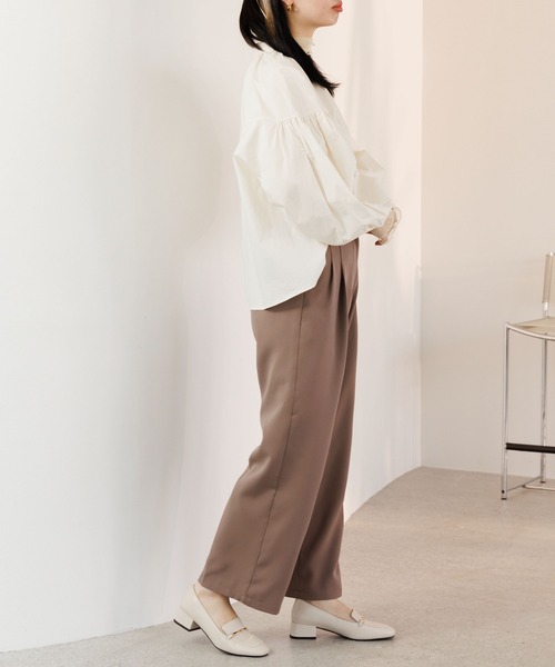 NICAL(ニカル)の「【本革】【NICAL】スクエアトゥヒールローファー/544318(ローファー・レディース・ブラック/アイボリー/グレー/グリーン・22.5cm/23.5cm/24.5cm/25.0cm/23.0cm/24.0cm/22.0cm/25.5cm)」の11枚目の写真