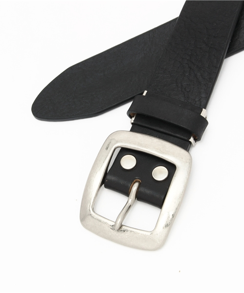 JACKROSE(ジャックローズ)の「レザープレーンベルト(ベルト・メンズ・ブラック/ブラウン/キャメル・フリー)」の4枚目の写真