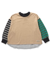 BREEZE | 【WEB限定】カラバリ無地・ボーダーTシャツ(Tシャツ/カットソー)