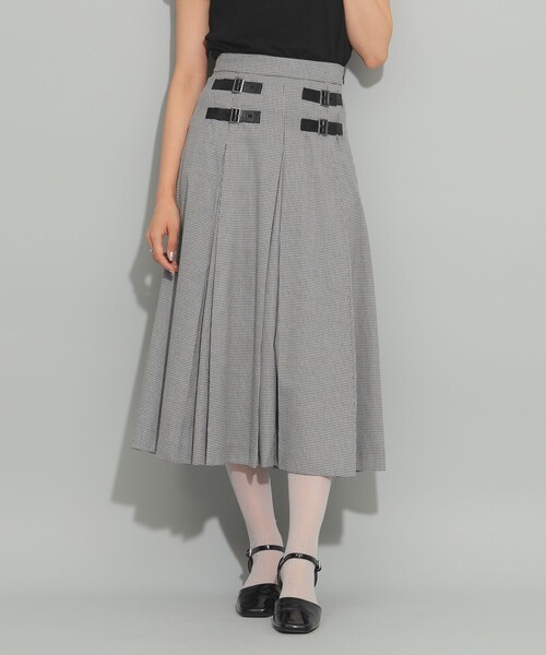 Ray BEAMS（レイビームス）の「キルト ベルト タック スカート（スカート・レディース・その他/グレー・0/1）」の20枚目の写真