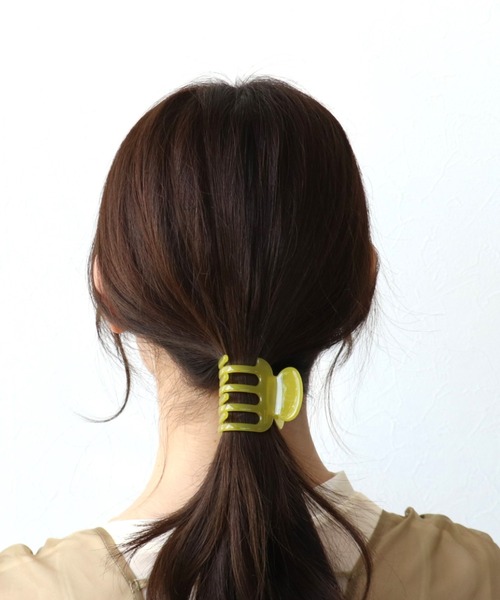 フランス製ミディアムバンス（バレッタ/ヘアクリップ）｜Three