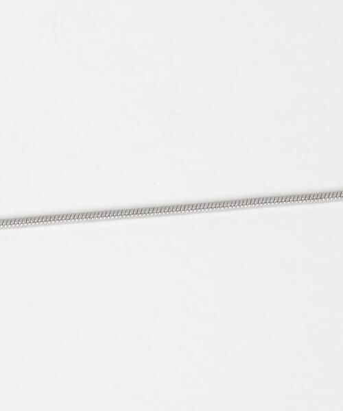 URBAN RESEARCH(アーバンリサーチ)の「URBAN RESEARCH iD スネークチェーンネックレス/SUS304(ネックレス・メンズ・シルバー・FREE)」の4枚目の写真