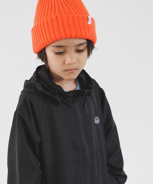 BAYFLOW（ベイフロー）の「[チクチクしない!] カラーニットワッチ(KIDS)（ニットキャップ/ビーニー・キッズ・ブルー/グリーン/ピンク/オレンジ/ブラック・FREE）」の5枚目の写真