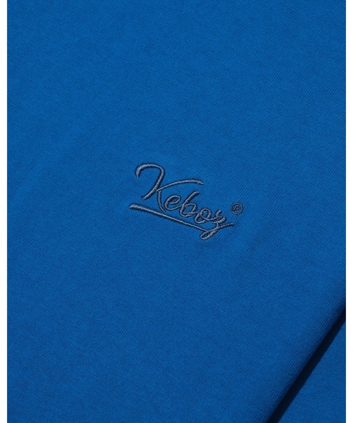 KEBOZ（ケボズ）の「BB LOGO L/S TEE（Tシャツ/カットソー・メンズ・ブラウン/ホワイト/ブラック/パープル/クリーム/グレー/ブルー/ライトブルー/レッド/グレー系その他/ホワイト系その他/ブラック系その他・M/L/XL/2XL/S）」の20枚目の写真