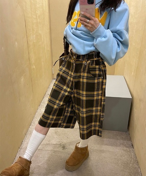 90s BODY GLOVE USA製 チェック柄 ハーフパンツ 90s BODY GLOVE USA製 チェック柄 ハーフパンツ メンズ