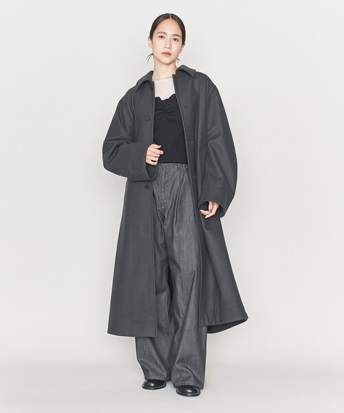 ＜ASTRAET＞ボックスプリーツ ステンカラーコート ASTRAET（アストラット）の「＜ASTRAET＞ボックスプリーツ ステン