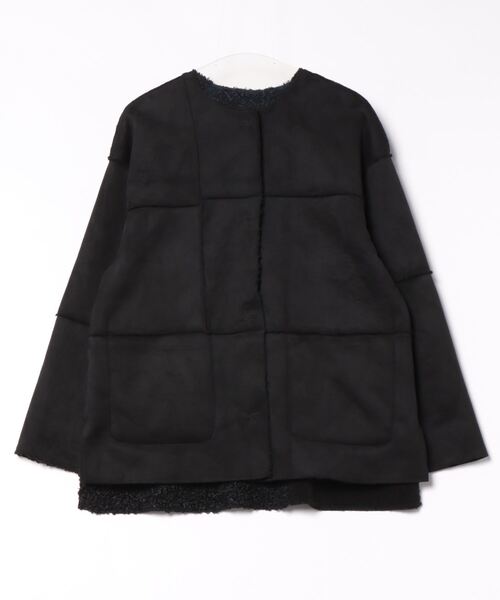 LOWRYS FARMリバーシブルパッチワークブルゾン 13445 LOWRYS FARMリバーシブルパッチワークブルゾン 13445