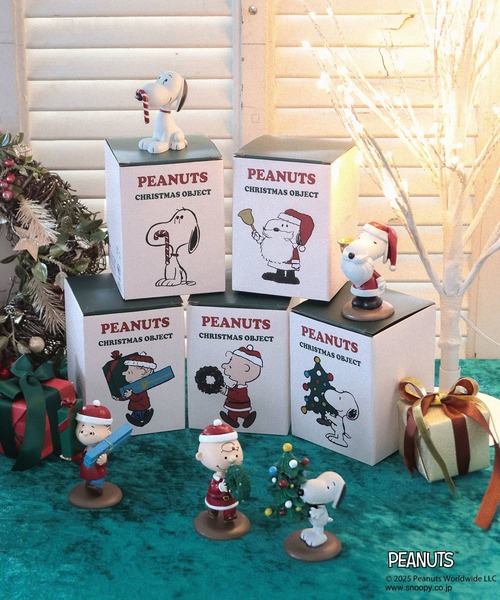 PEANUTS×BAYFLOW】オブジェ☆2025X'mas☆（インテリア雑貨）｜PEANUTS
