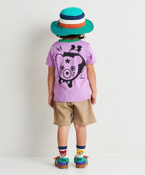 DOUBLE_B（ダブルビー）の「5分丈ハーフパンツ（その他パンツ・キッズ・モスグリーン/ベージュ・130cm/120cm/110cm/100cm/90cm/80ｃｍ）」の3枚目の写真