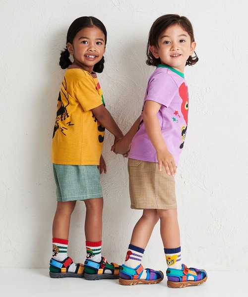 DOUBLE_B（ダブルビー）の「5分丈ハーフパンツ（その他パンツ・キッズ・モスグリーン/ベージュ・130cm/120cm/110cm/100cm/90cm/80ｃｍ）」の5枚目の写真