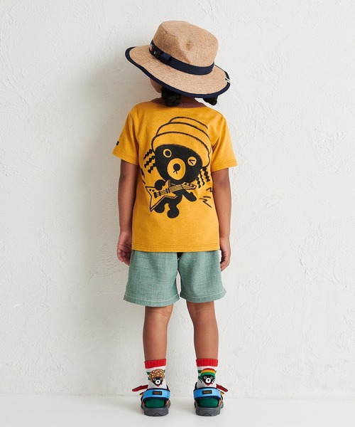 DOUBLE_B（ダブルビー）の「5分丈ハーフパンツ（その他パンツ・キッズ・モスグリーン/ベージュ・130cm/120cm/110cm/100cm/90cm/80ｃｍ）」の6枚目の写真