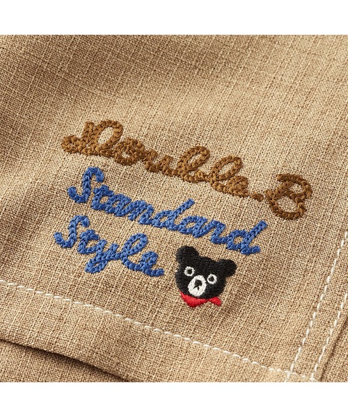 DOUBLE_B（ダブルビー）の「5分丈ハーフパンツ（その他パンツ・キッズ・モスグリーン/ベージュ・130cm/120cm/110cm/100cm/90cm/80ｃｍ）」の9枚目の写真