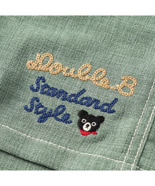 DOUBLE_B（ダブルビー）の「5分丈ハーフパンツ（その他パンツ・キッズ・モスグリーン/ベージュ・130cm/120cm/110cm/100cm/90cm/80ｃｍ）」の16枚目の写真