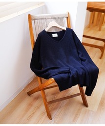 PORT BY ARK（ポートバイアーク）の「PORT BY ARK / ポートバイアーク：V Neck Knit：PO16-K001[COR]（ニット/セーター）」