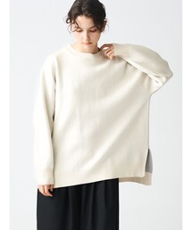 mizuiroind | mizuiro ind クルーネックワイドチュニック(ワンピース)