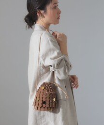 MARY AL TERNA / ランダムメタル カットワーク ショルダーバッグ