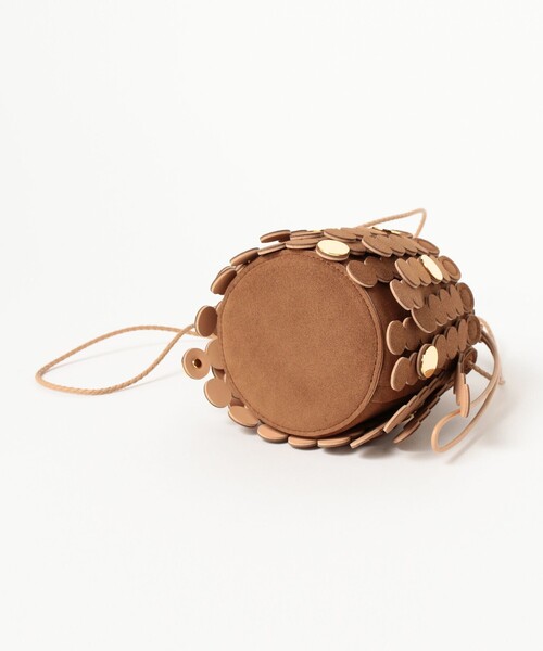 MARY AL TERNA（メアリオルターナ）の「MARY AL TERNA / ランダムメタル カットワーク ショルダーバッグ（ショルダーバッグ・レディース・ホワイト系その他5/ブラウン・ONE SIZE）」の13枚目の写真