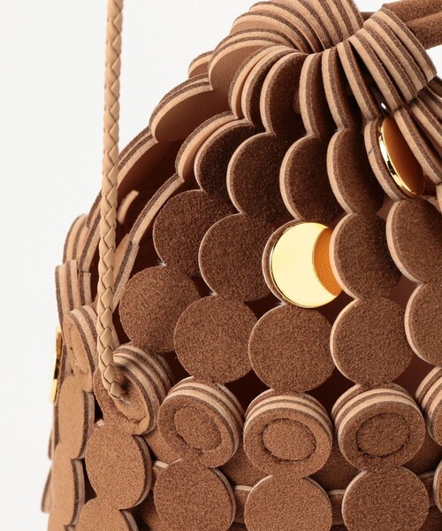 MARY AL TERNA（メアリオルターナ）の「MARY AL TERNA / ランダムメタル カットワーク ショルダーバッグ（ショルダーバッグ・レディース・ホワイト系その他5/ブラウン・ONE SIZE）」の15枚目の写真