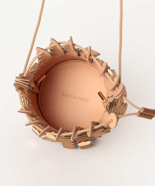 MARY AL TERNA（メアリオルターナ）の「MARY AL TERNA / ランダムメタル カットワーク ショルダーバッグ（ショルダーバッグ・レディース・ホワイト系その他5/ブラウン・ONE SIZE）」の16枚目の写真