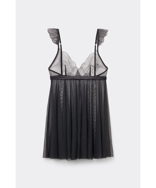 りお intimissimi ベビードール ショーツ(2枚)セット Intricate Surface レース ベビードール | Intimissimi