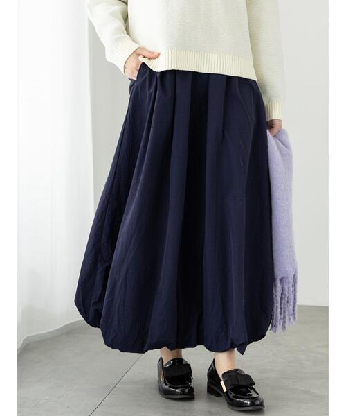 Te chichi TERRASSE(テチチテラス)の「◎バルーンスカート(スカート・レディース・ネイビー/グレー/ブラック・F)」の21枚目の写真