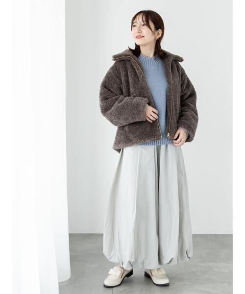 Te chichi TERRASSE(テチチテラス)の「◎バルーンスカート(スカート・レディース・ネイビー/グレー/ブラック・F)」の6枚目の写真