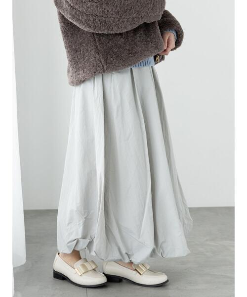 Te chichi TERRASSE(テチチテラス)の「◎バルーンスカート(スカート・レディース・ネイビー/グレー/ブラック・F)」の8枚目の写真