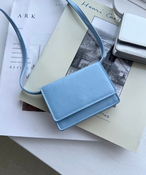 Me%（ミィパーセント）の「miniポーチショルダー 241954（ポーチ