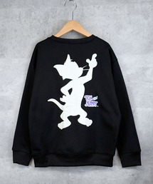 TOM&JERRY（トムアンドジェリー）の「2025AW TOM&JERRY バックプリント BIG トレーナー（スウェット）」