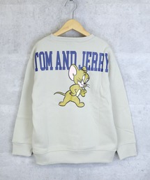 Tom＆Jerry（トムアンドジェリー）の「2025AW TOM&JERRY バックプリント BIG トレーナー（スウェット・キッズ）」