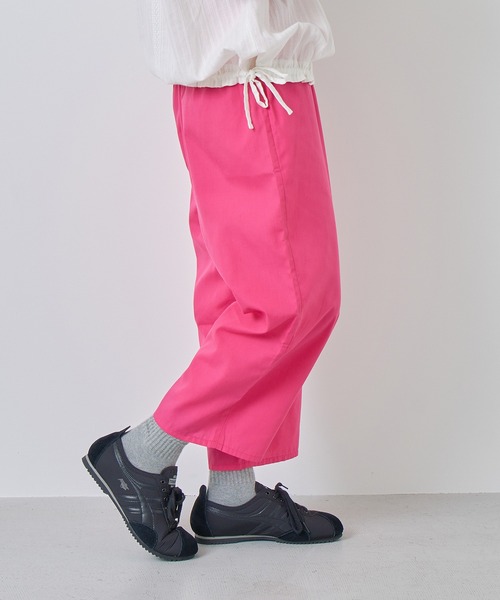 Kelen(ケレン)の「「KELEN / ケレン」 イージーアンダーストレートパンツ ELLE(その他パンツ・レディース・ブラック/エメラルド/オレンジ/ライム/ライトグレー/ピンク/イエロー/ブラウン/ホワイト/ネイビー・FREE)」の18枚目の写真