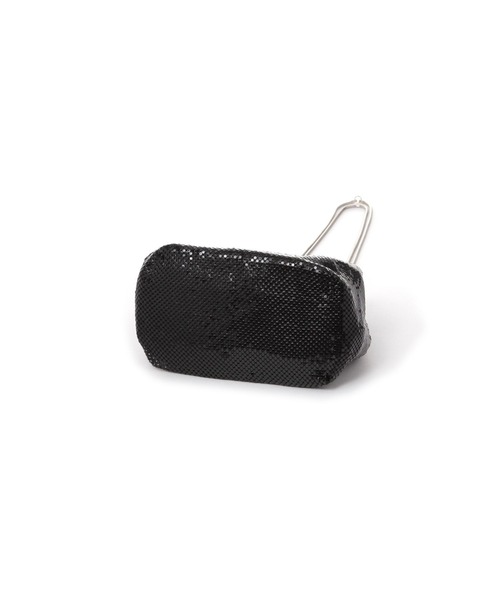 LAKOLE(ラコレ)の「メタルメッシュ巾着ショルダーバッグ / 232714(ショルダーバッグ・レディース・その他1/ブラック・FREE)」の5枚目の写真