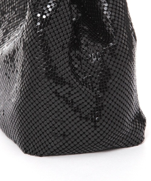 LAKOLE(ラコレ)の「メタルメッシュ巾着ショルダーバッグ / 232714(ショルダーバッグ・レディース・その他1/ブラック・FREE)」の8枚目の写真