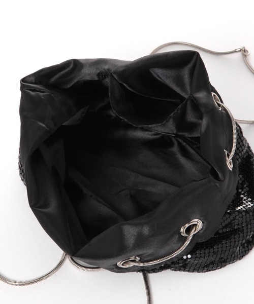 LAKOLE(ラコレ)の「メタルメッシュ巾着ショルダーバッグ / 232714(ショルダーバッグ・レディース・その他1/ブラック・FREE)」の10枚目の写真