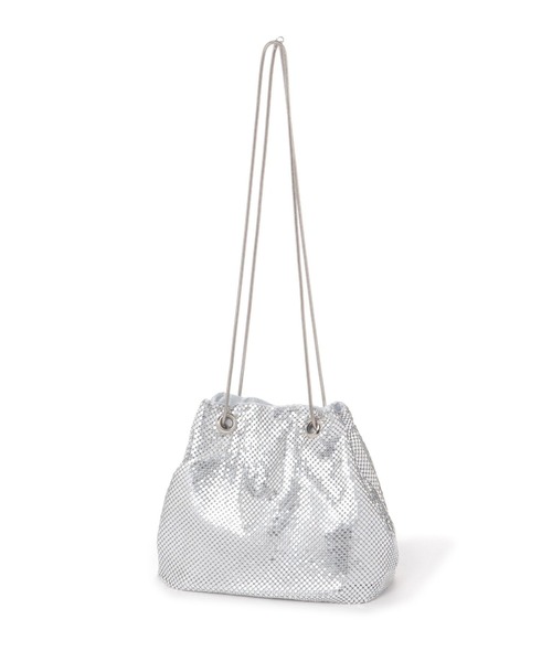 セール】メタルメッシュ巾着ショルダーバッグ / 232714