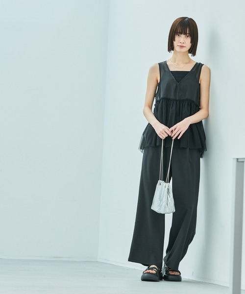 LAKOLE(ラコレ)の「メタルメッシュ巾着ショルダーバッグ / 232714(ショルダーバッグ・レディース・その他1/ブラック・FREE)」の19枚目の写真