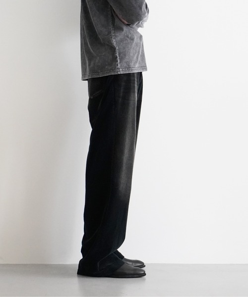 パンツ KAIKO THE CORDS LOOSE FIT FADED BLACK 2 KAIKO（カイコー）の「KAIKO THE CORDS LOOSE FIT（その他パンツ