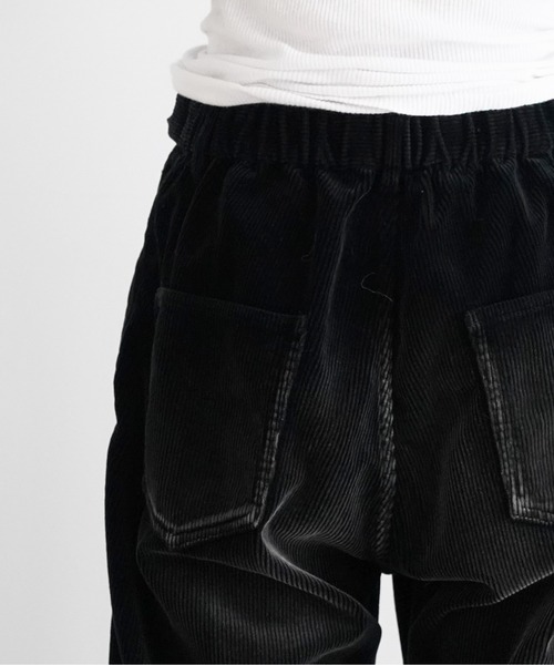 パンツ KAIKO THE CORDS LOOSE FIT FADED BLACK 2 KAIKO（カイコー）の「KAIKO THE CORDS LOOSE FIT（その他パンツ
