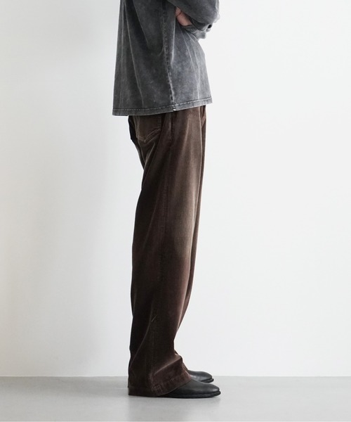 KAIKO(カイコー)の「KAIKO THE CORDS LOOSE FIT(その他パンツ・メンズ・ブラック/ブラウン・1/2)」の7枚目の写真