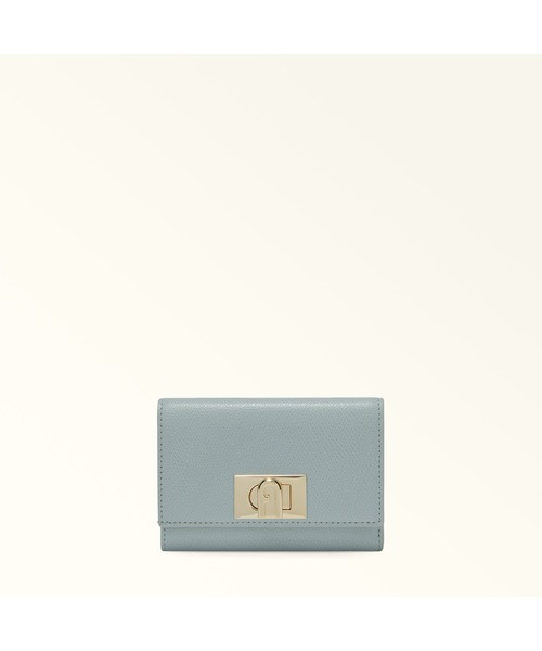 FURLA(フルラ)の「※使用不可※ FURLA 1927 M COMPACT WALLET(財布・レディース・ライトオリーブ/ライトブルー・ONE SIZE)」の2枚目の写真